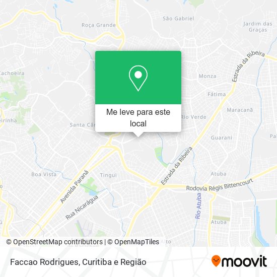 Faccao Rodrigues mapa