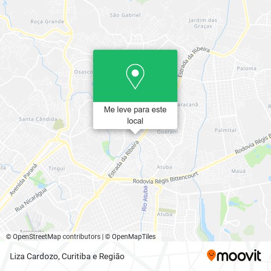 Liza Cardozo mapa