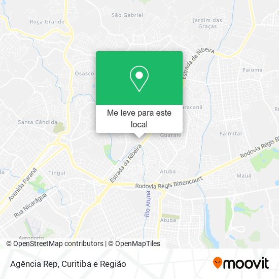 Agência Rep mapa