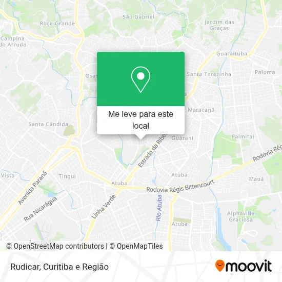 Rudicar mapa