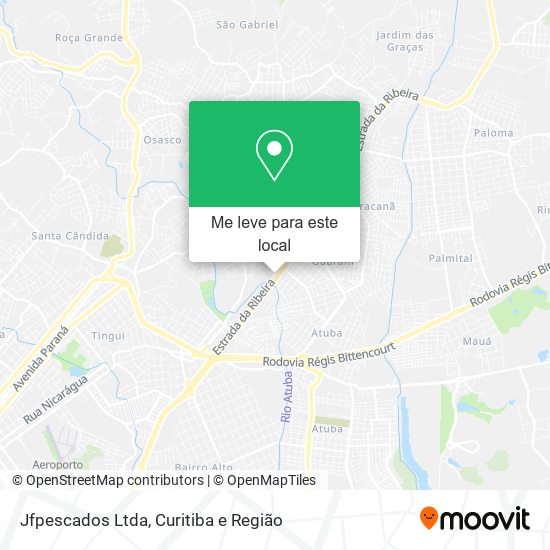 Jfpescados Ltda mapa