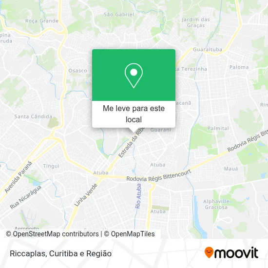 Riccaplas mapa