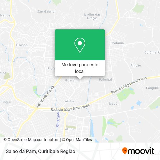 Salao da Pam mapa