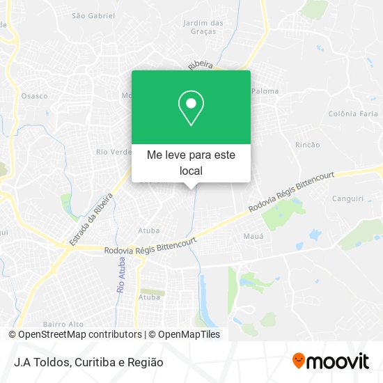 J.A Toldos mapa