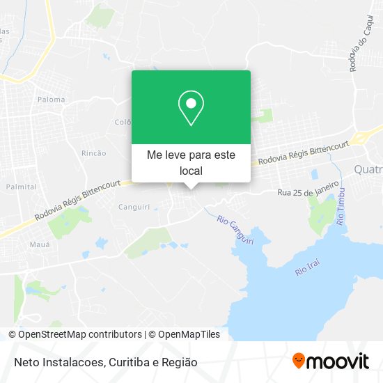 Neto Instalacoes mapa