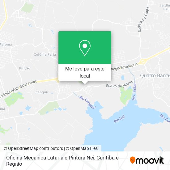 Oficina Mecanica Lataria e Pintura Nei mapa