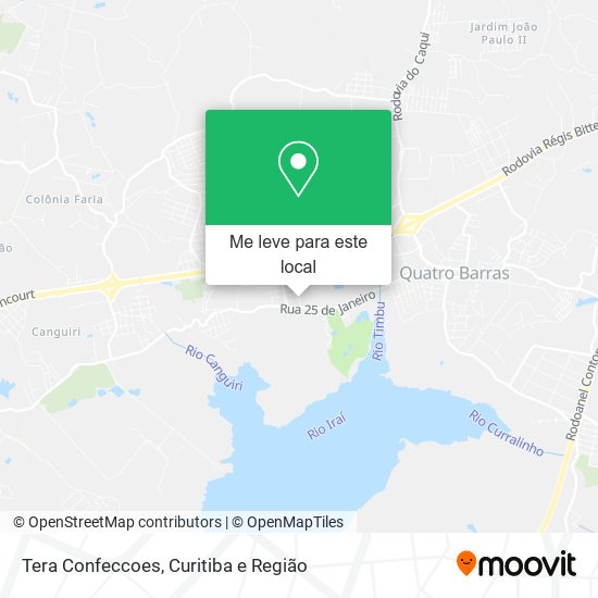 Tera Confeccoes mapa
