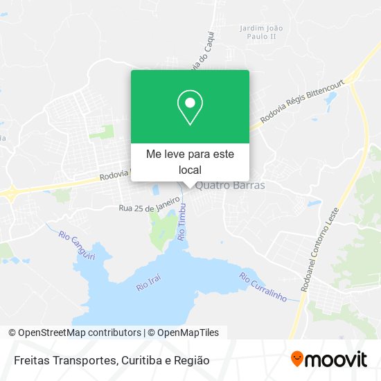 Freitas Transportes mapa