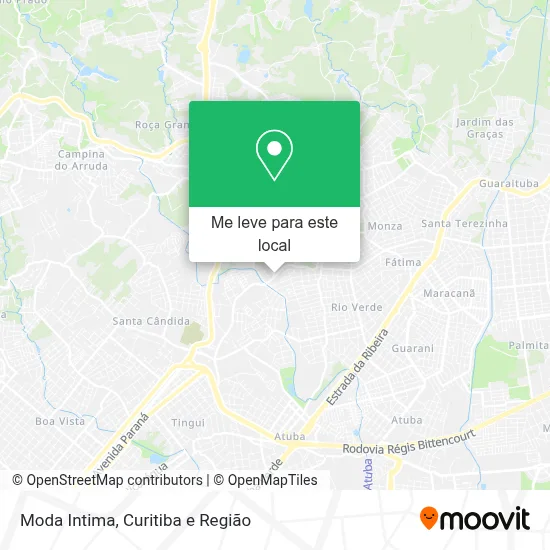 Moda Intima mapa