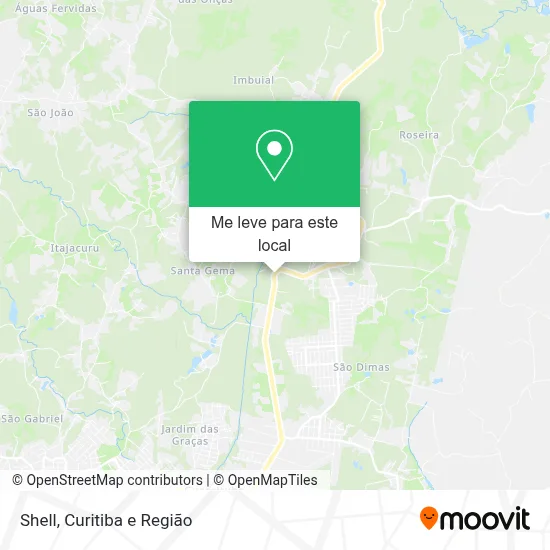 Shell mapa