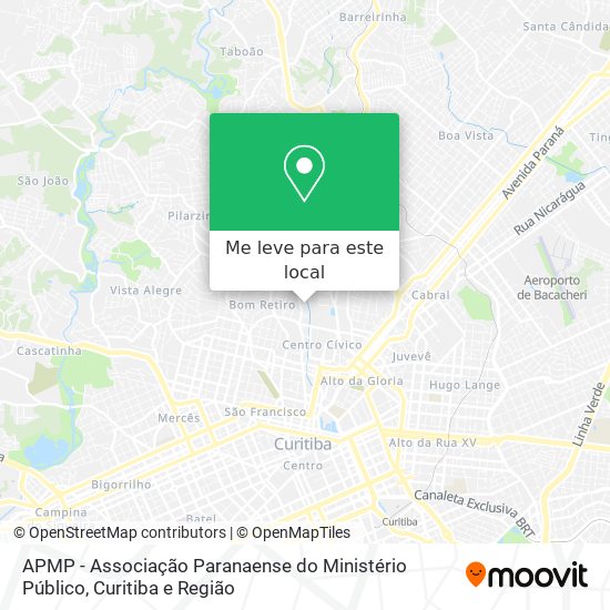 APMP - Associação Paranaense do Ministério Público mapa