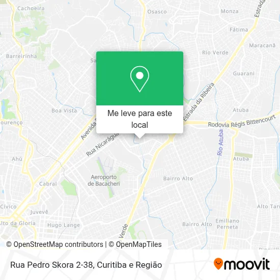 Rua Pedro Skora 2-38 mapa