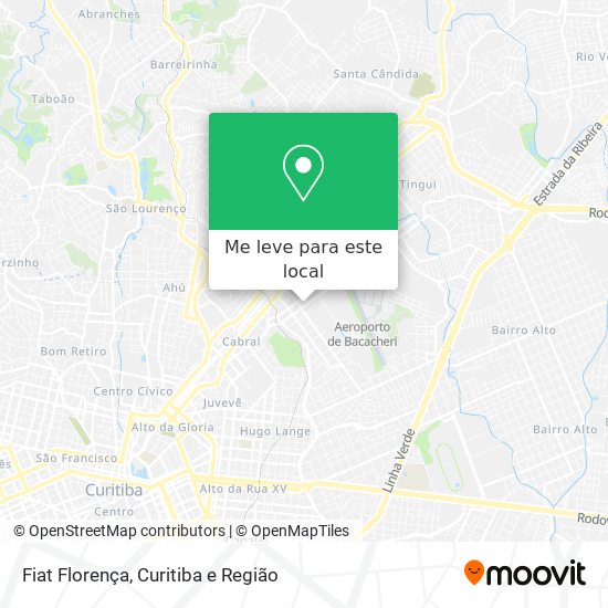 Fiat Florença mapa