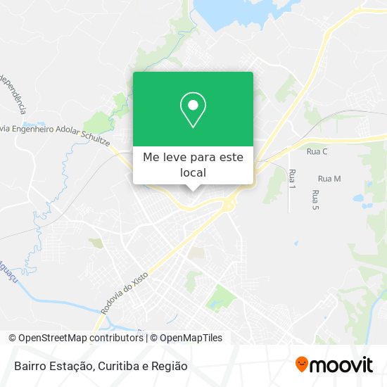 Bairro Estação mapa