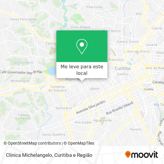 Clinica Michelangelo mapa