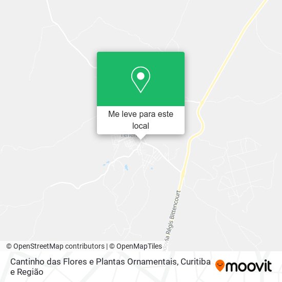 Cantinho das Flores e Plantas Ornamentais mapa