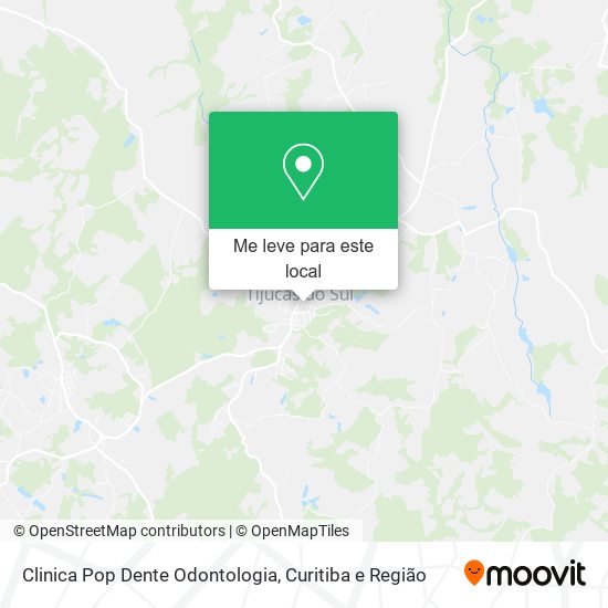 Clinica Pop Dente Odontologia mapa