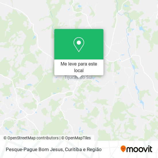 Pesque-Pague Bom Jesus mapa