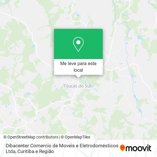 Dibacenter Comercio de Moveis e Eletrodomésticos Ltda mapa