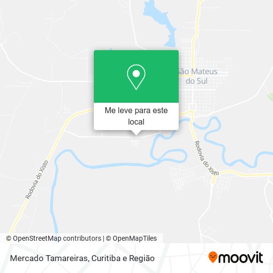 Mercado Tamareiras mapa