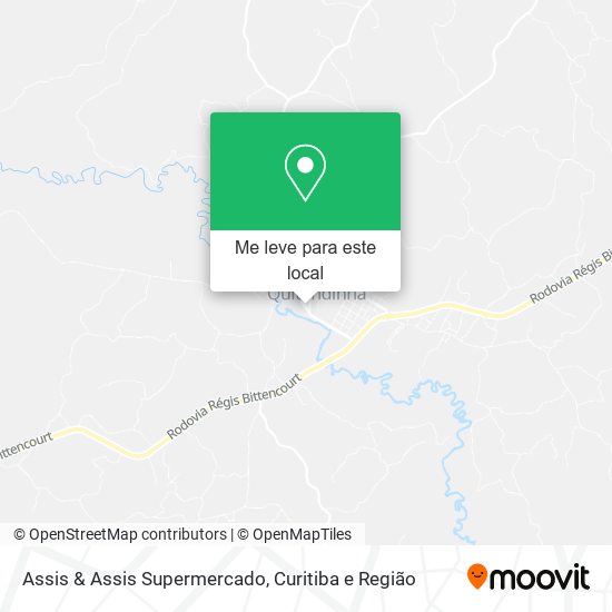 Assis & Assis Supermercado mapa