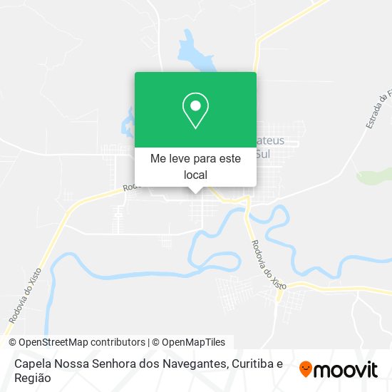 Capela Nossa Senhora dos Navegantes mapa