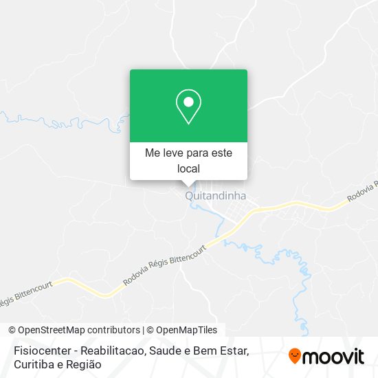 Fisiocenter - Reabilitacao, Saude e Bem Estar mapa