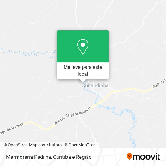 Marmoraria Padilha mapa