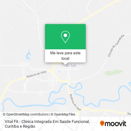 Vital Fit - Clínica Integrada Em Saúde Funcional mapa