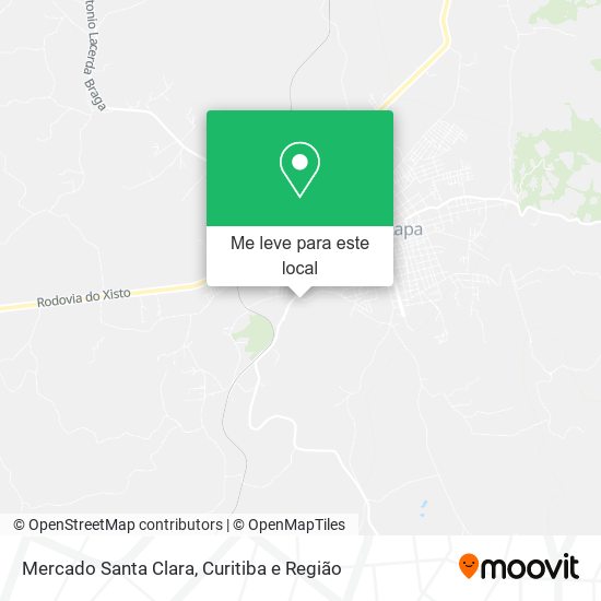 Mercado Santa Clara mapa