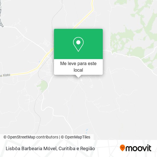 Lisbôa Barbearia Móvel mapa