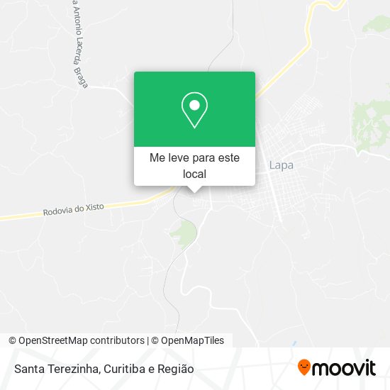 Santa Terezinha mapa