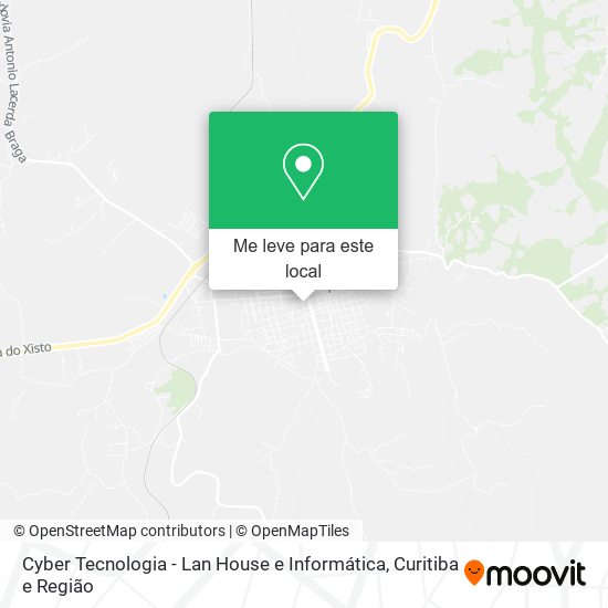 Cyber Tecnologia - Lan House e Informática mapa