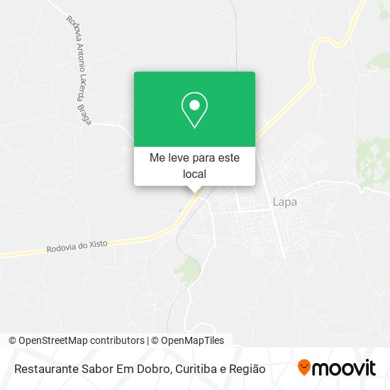 Restaurante Sabor Em Dobro mapa