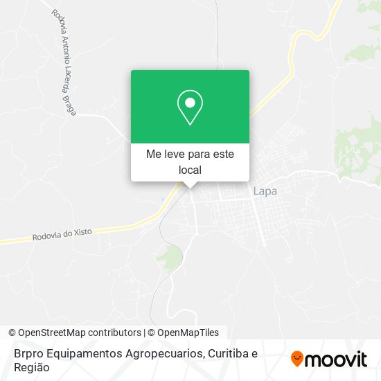 Brpro Equipamentos Agropecuarios mapa