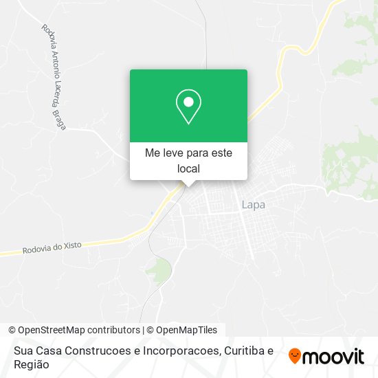 Sua Casa Construcoes e Incorporacoes mapa