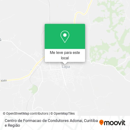 Centro de Formacao de Condutores Adonai mapa