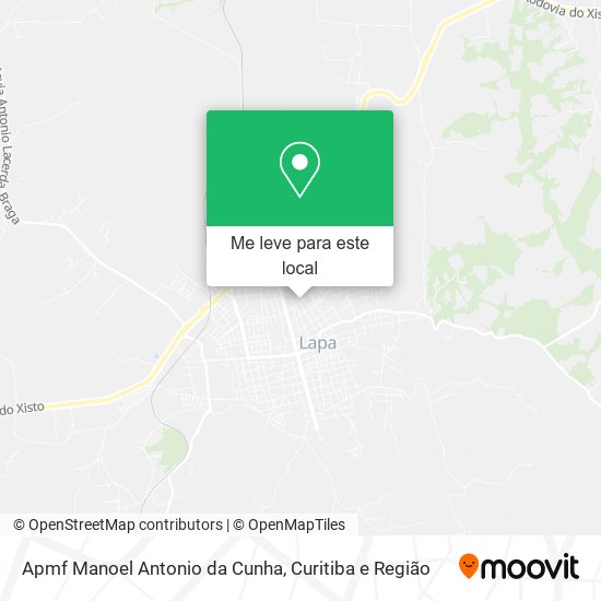 Apmf Manoel Antonio da Cunha mapa