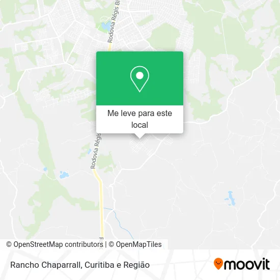 Rancho Chaparrall mapa