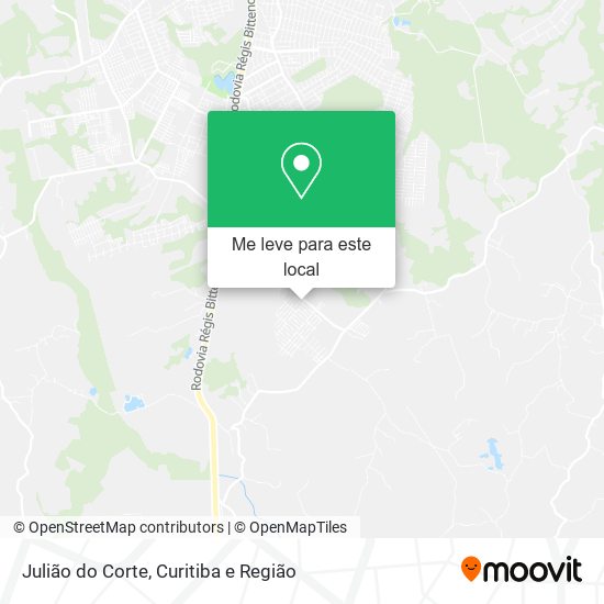 Julião do Corte mapa