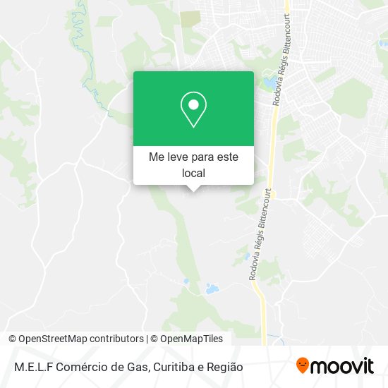 M.E.L.F Comércio de Gas mapa
