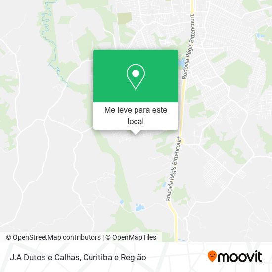 J.A Dutos e Calhas mapa