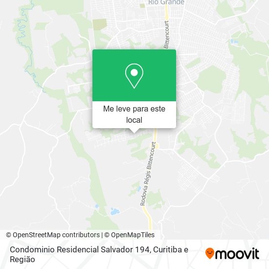 Condominio Residencial Salvador 194 mapa