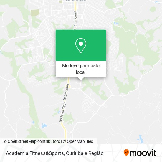 Academia Fitness&Sports mapa