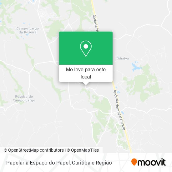 Papelaria Espaço do Papel mapa