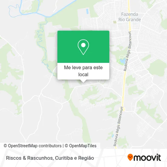 Riscos & Rascunhos mapa