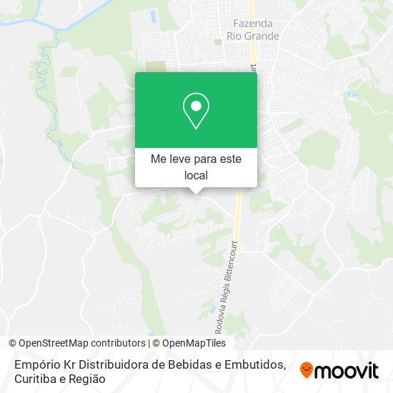 Empório Kr Distribuidora de Bebidas e Embutidos mapa