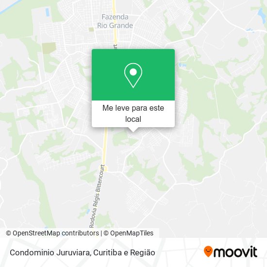 Condominio Juruviara mapa