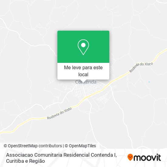 Associacao Comunitaria Residencial Contenda I mapa