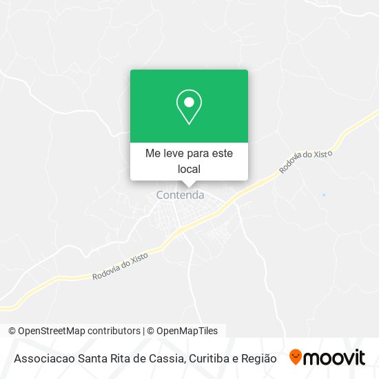 Associacao Santa Rita de Cassia mapa